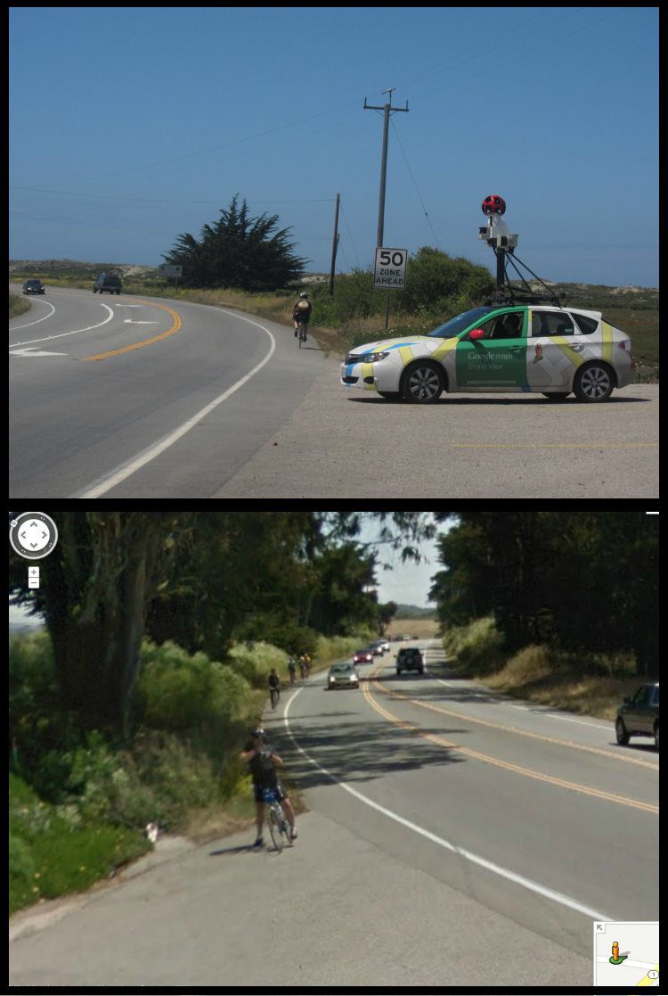 Duel Photos  Insolites Google Cars Maps
