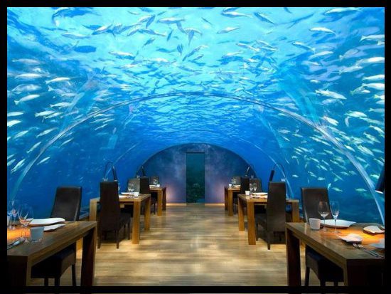 Restaurant Conrad, Maldives