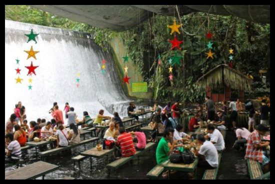 Waterfall Restaurant, San Pablo, Philippines