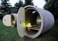 Dormir dans un tube de béton - Autriche