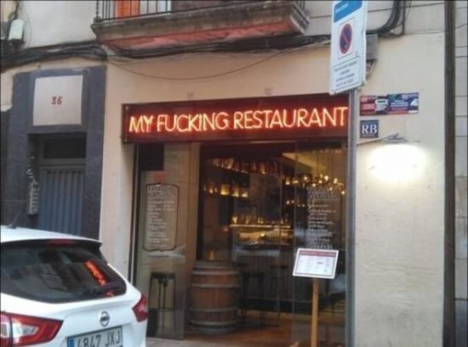 Ce nom de restaurant