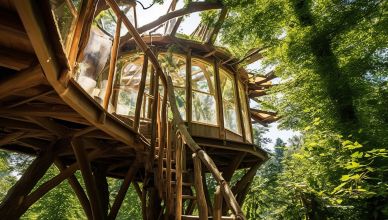 Logements dans les arbres : Vivez une expérience unique en pleine nature