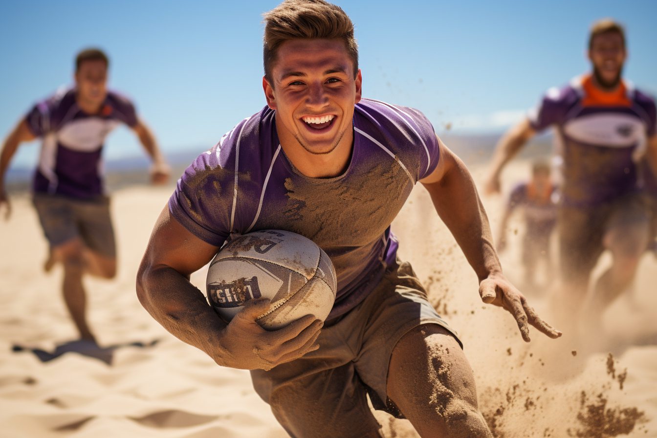 Rugby à sept sur la plage : Du sable, du soleil et des plaquages spectaculaires