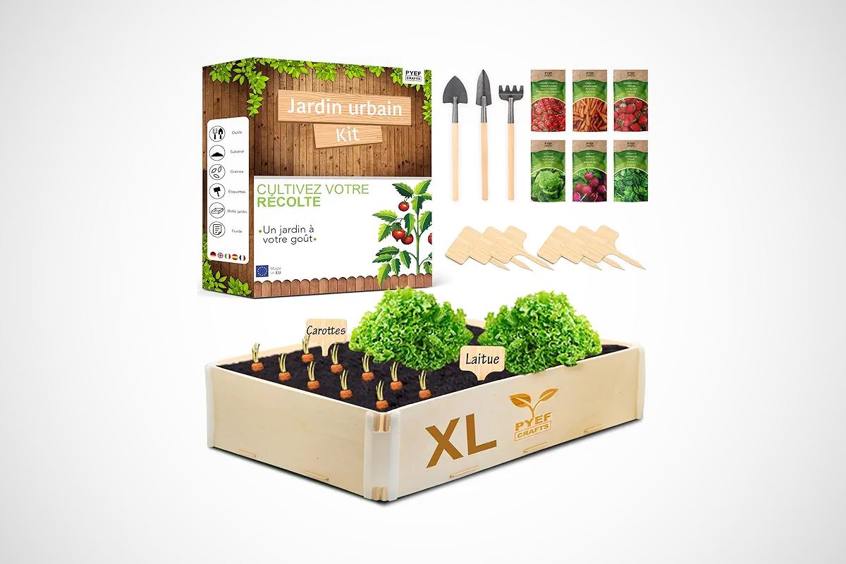 Kit de jardinage d'intérieur intelligent