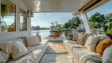 Bien aménager son bateau pour un séjour insolite