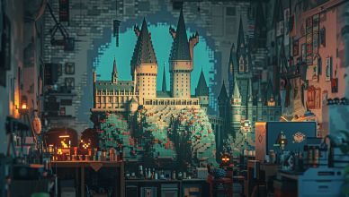 Pixel Art Harry Potter : créez votre monde magique en pixels !