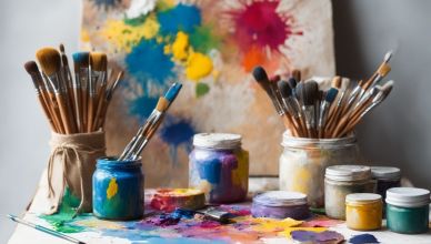 cadeau pour un artiste