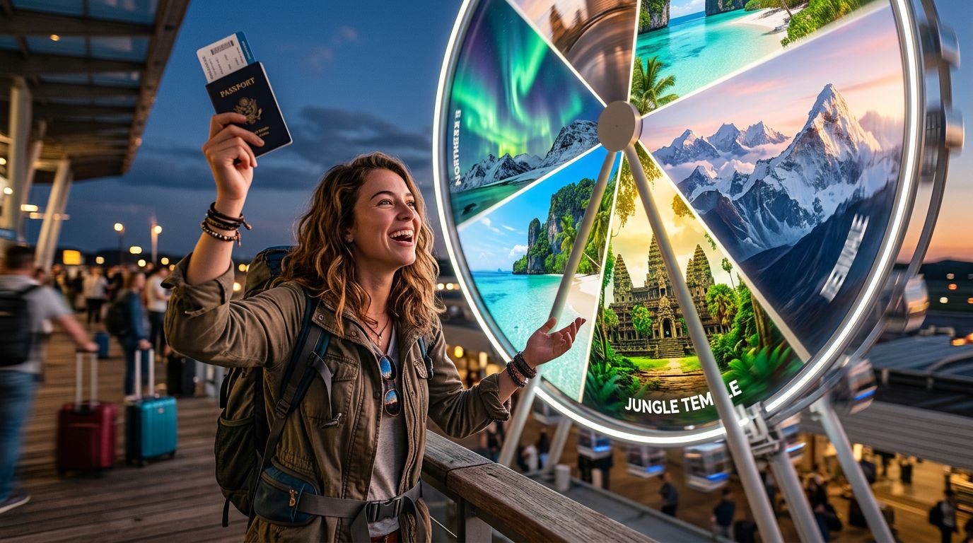 Voyage surprise - et si vous laissiez le hasard choisir votre prochaine destination