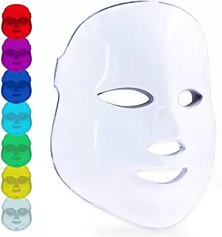 masque led visage luminothérapie