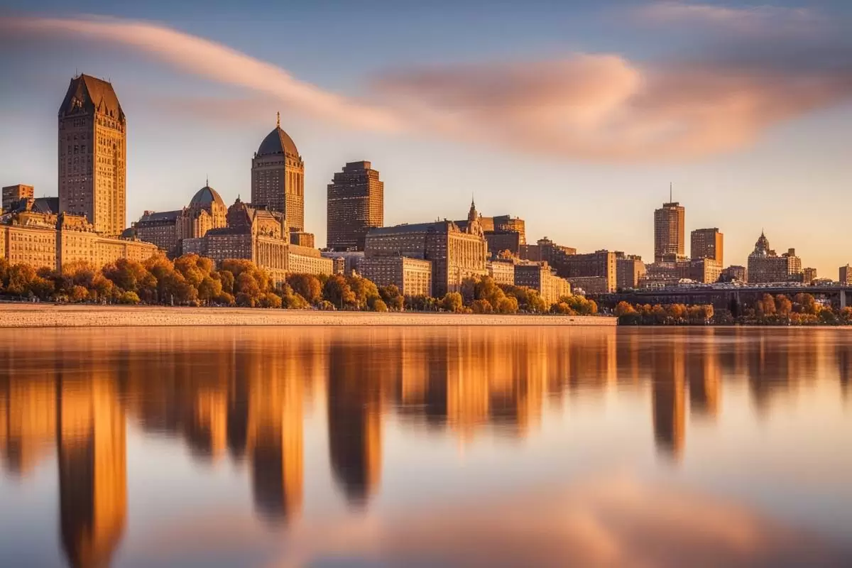 Quelle est la latitude de Montréal, Canada ?